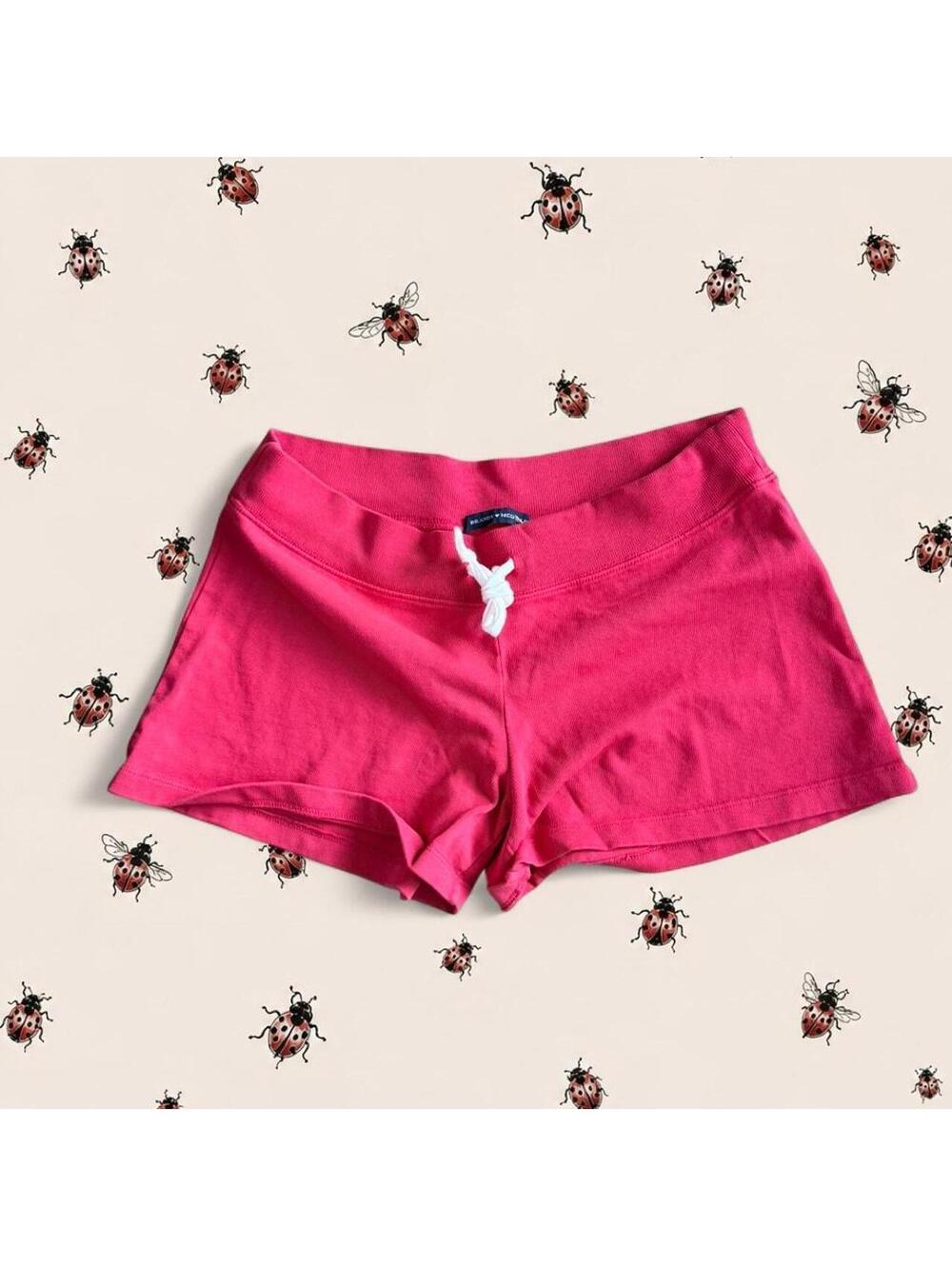 Brandy Melville red Rainey sweatshorts